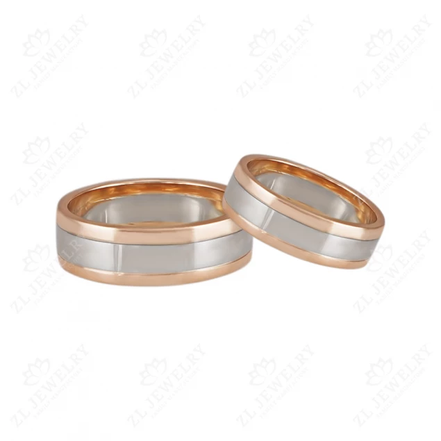 Wedding rings &quot;Halves&quot; Photo-1