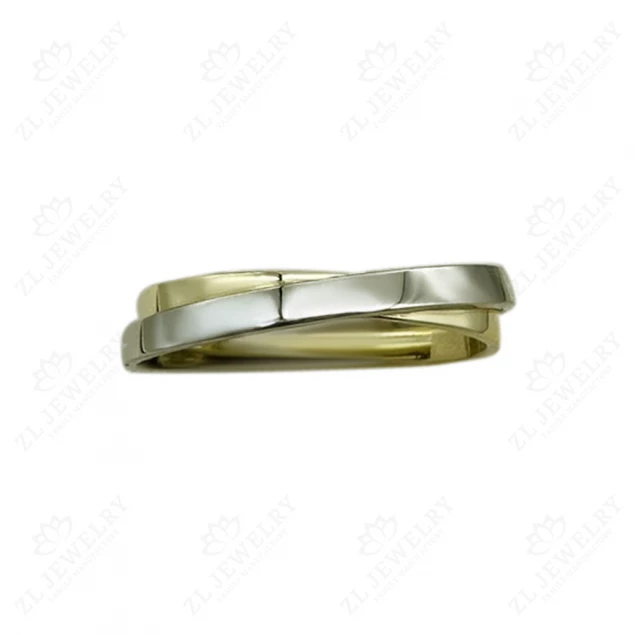 &quot;Two halves&quot; wedding ring