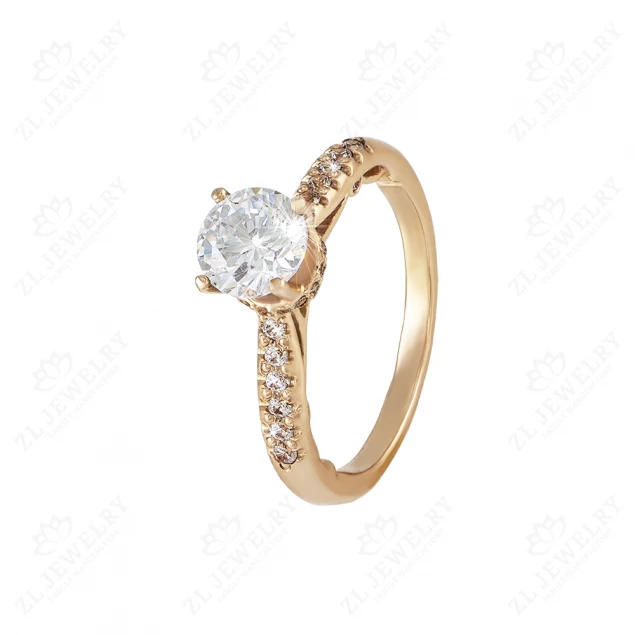 Ring &quot;Royal Chic&quot; with diamonds