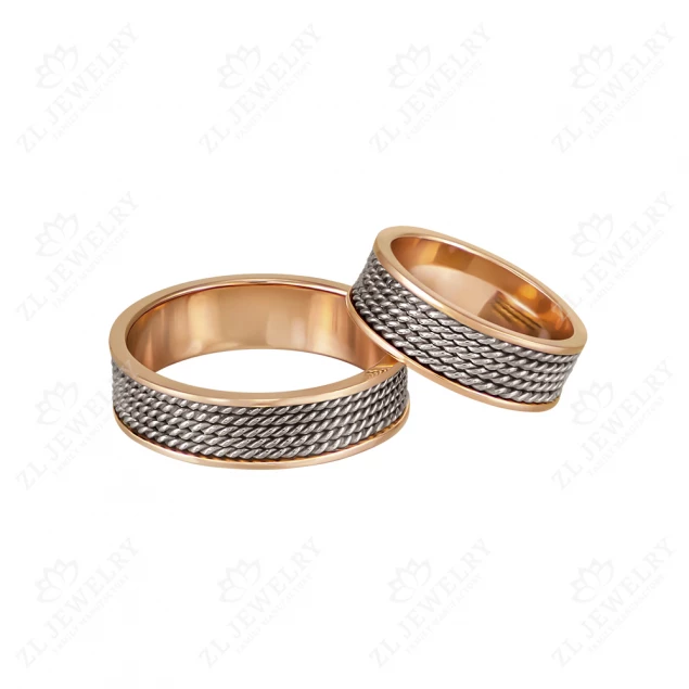 Wedding rings &quot;Spiral circle&quot; Photo-1