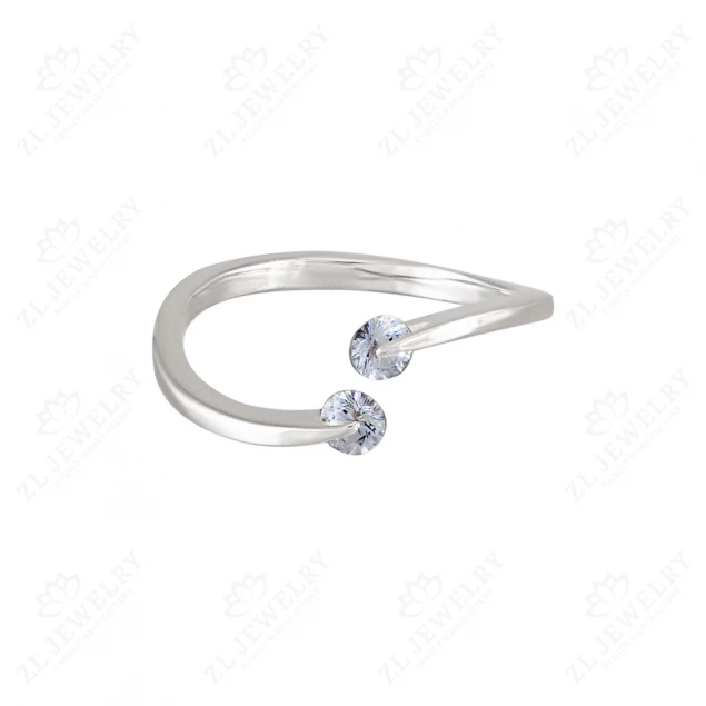 Ring &quot;Fantasy&quot; in white gold Photo-1