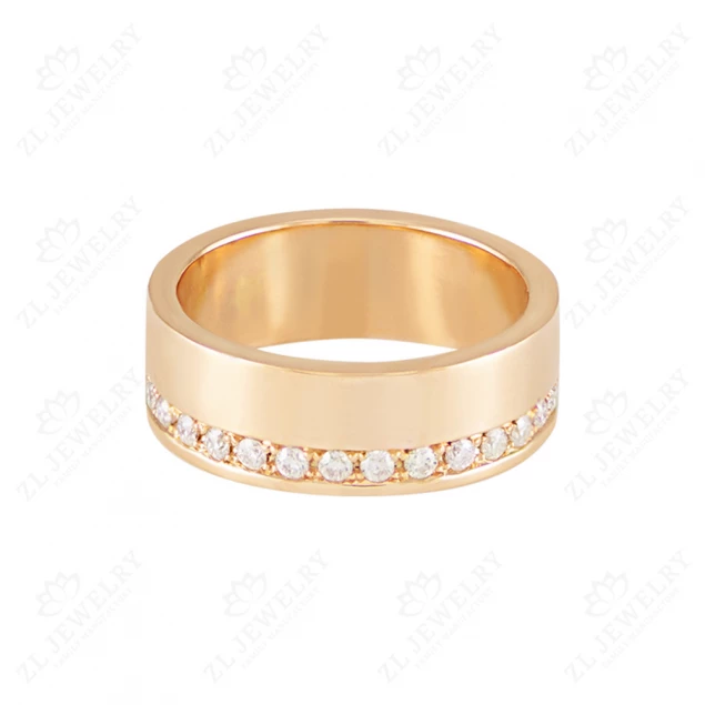 Wedding ring &quot;Moon path&quot;