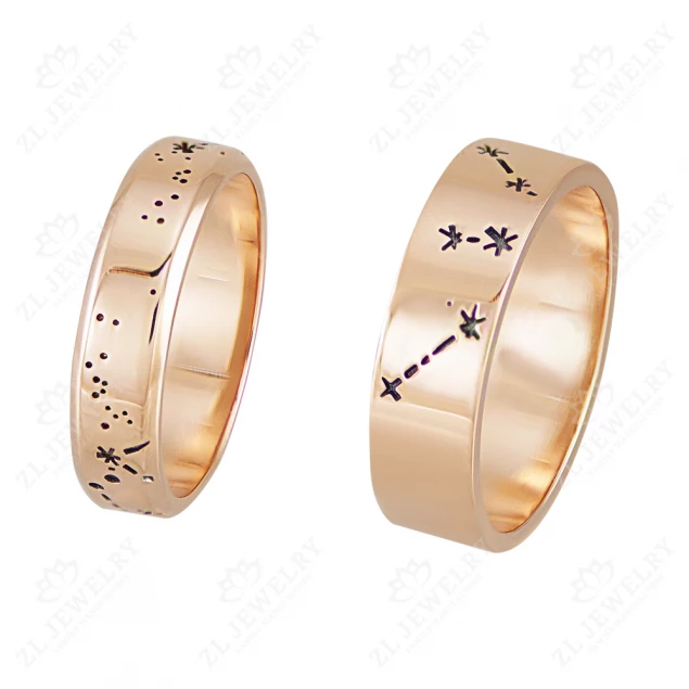Wedding ring &quot;Starfall&quot; Photo-4