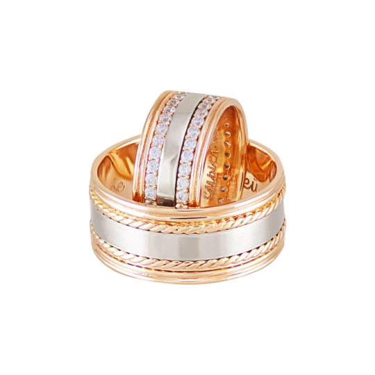 Wedding ring &quot;Indivisible&quot;