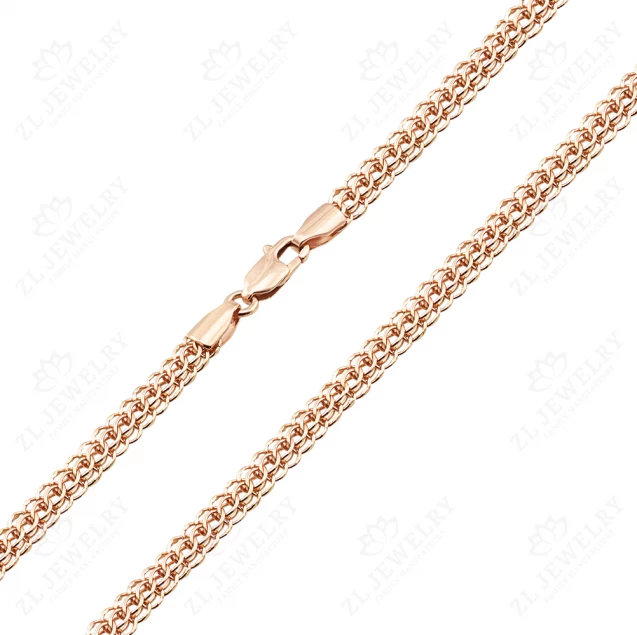 Chain&quot;Charlotte&quot; in red gold