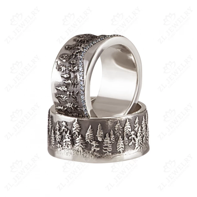 Wedding rings "Wonderful forest" Photo-1