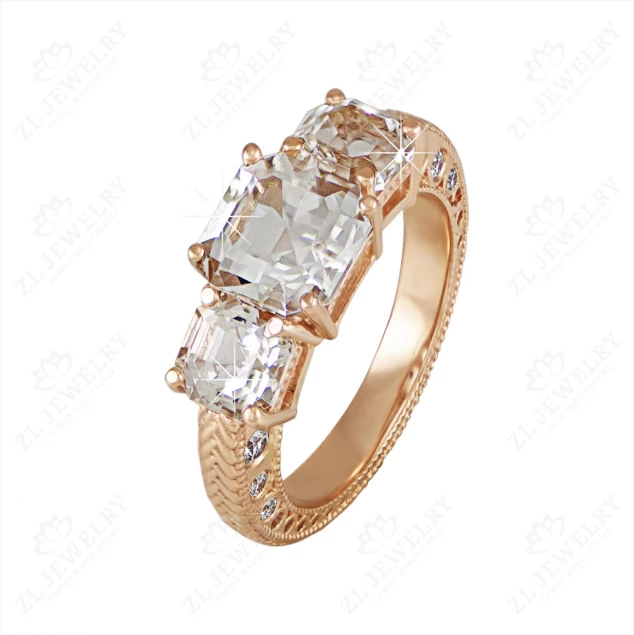 &quot;Color of Passion&quot; engagement ring Photo-2