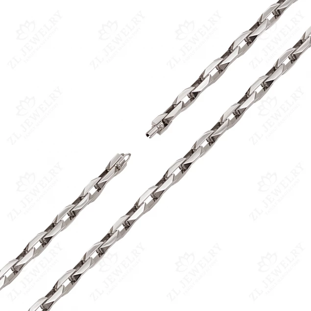 &quot;New Anchor&quot; chain in white gold Photo-2