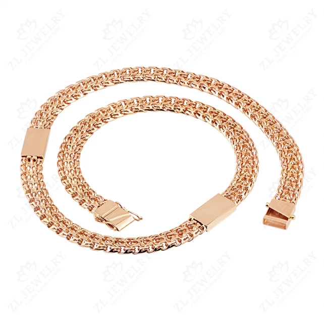 Chain &quot;Ramses&quot; with inlays Photo-2
