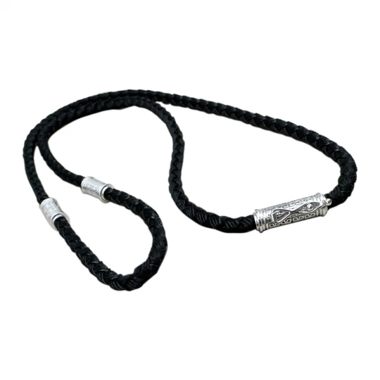 Rope &quot;Patterns&quot; in white gold