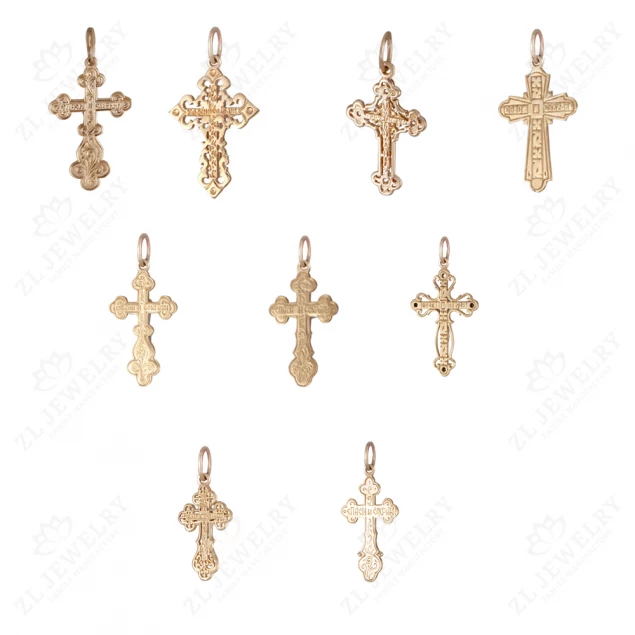 Openwork cross with crucifix Photo-3