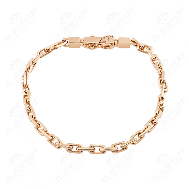 Anchor bracelet with engraving