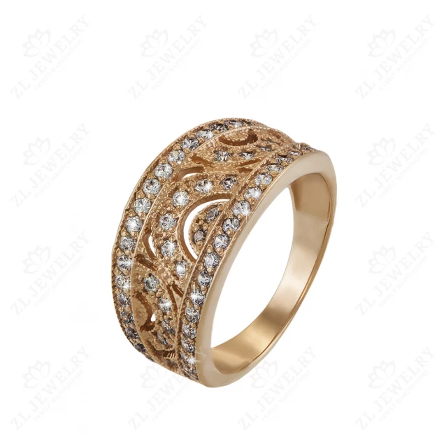 Ring &quot;Filigree&quot; with stones