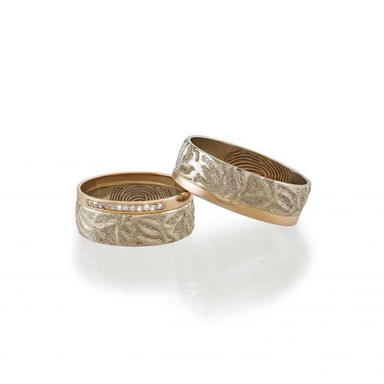 Wedding rings &quot;Our family&quot;