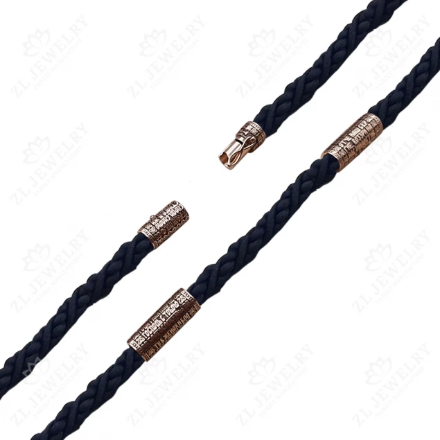 Rope with &quot;Our Father&quot; prayer inserts Photo-2