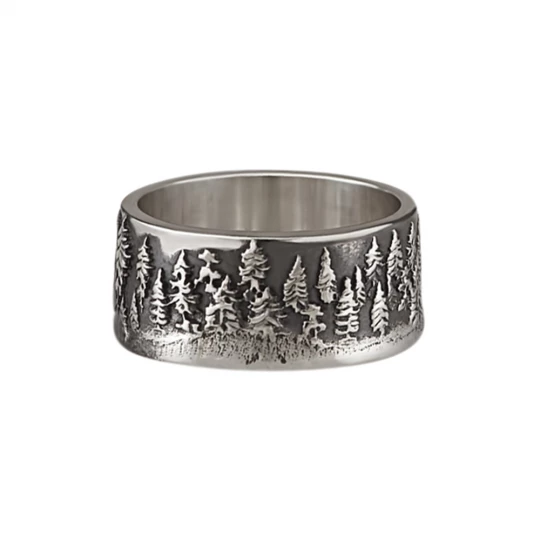 Wedding rings "Wonderful forest"