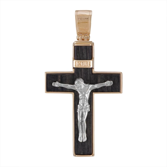 Cross with white crucifix