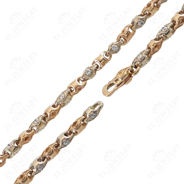 Chain "Courage" with stones Photo-1