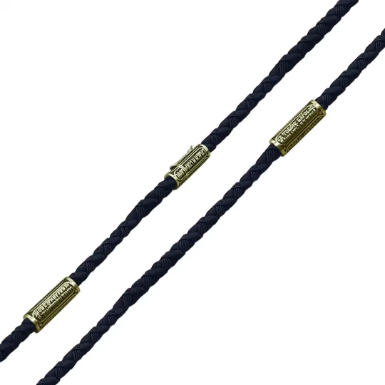 Prayer rope in lemon gold