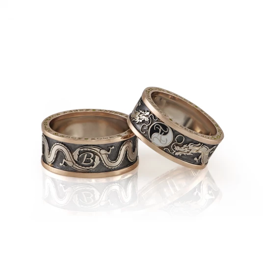 &quot;Baroma&quot; wedding rings