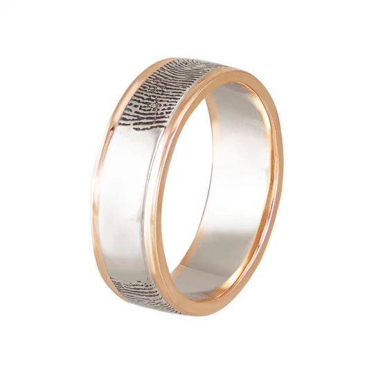 Wedding ring &quot;Imprints&quot;