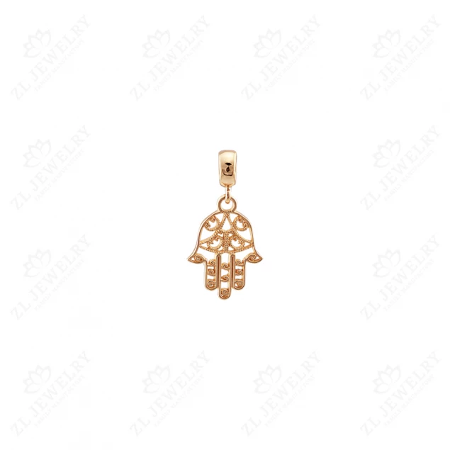 &quot;Hand of Fatima&quot; openwork pendant