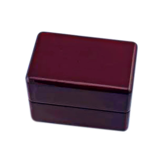 Red glossy box for bracelets or watches