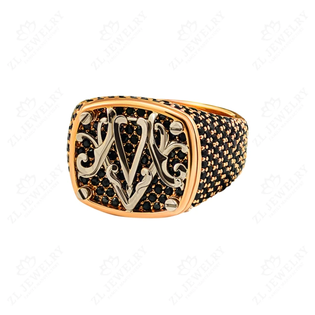 Sygnet męski &quot;Monogram&quot;