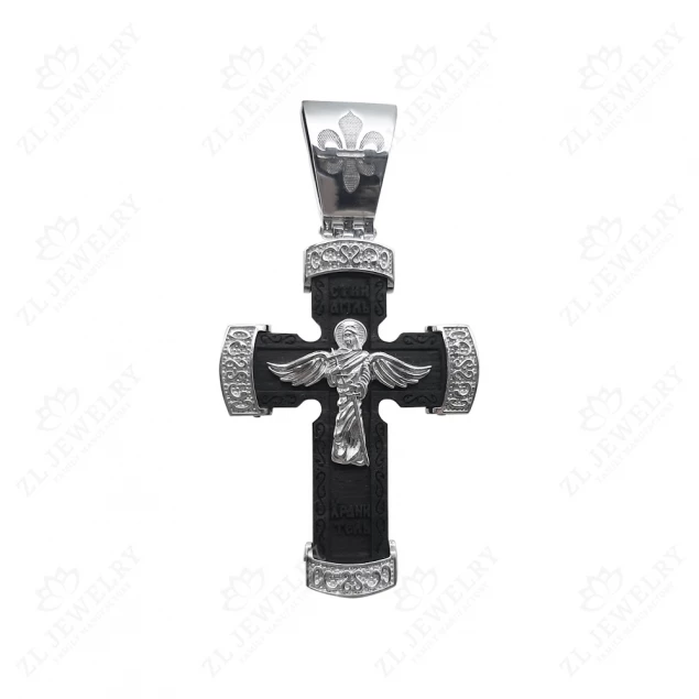 "Original" cross in white gold Photo-1