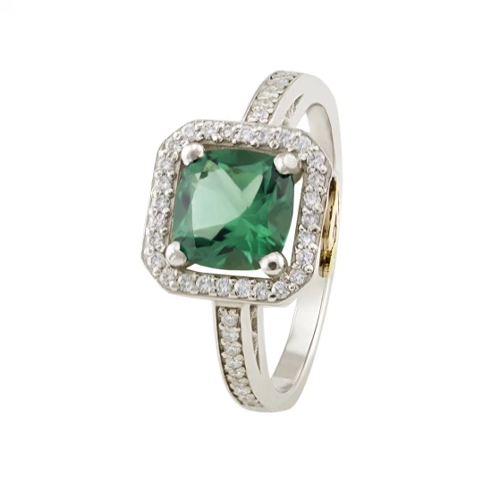 Engagement ring &quot;Emerald Paradise&quot;