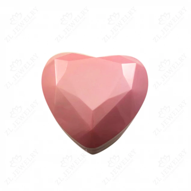 Gift box "Heart" in pink color Photo-3