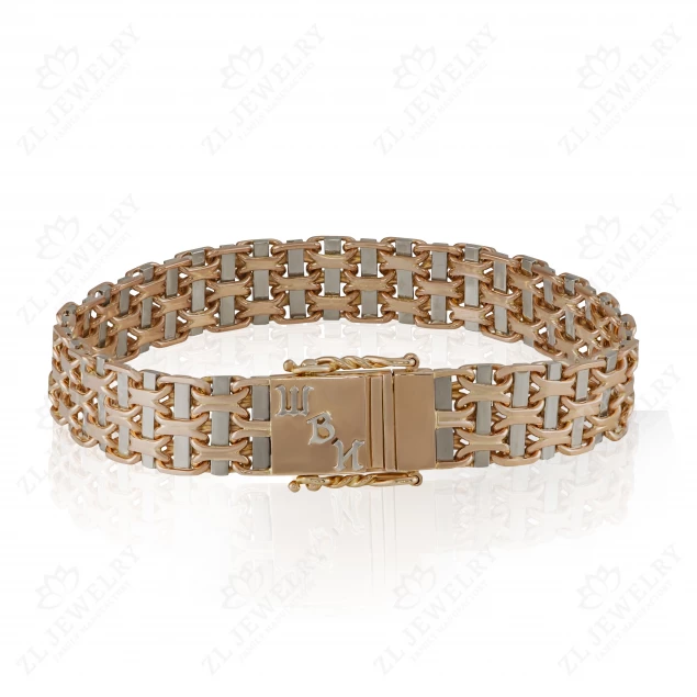 Anchor bracelet with initials