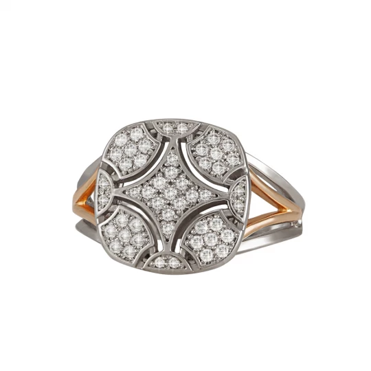 Ring &quot;Diamond chic&quot;