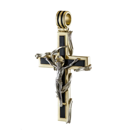 Cross with Crucifix and creeper