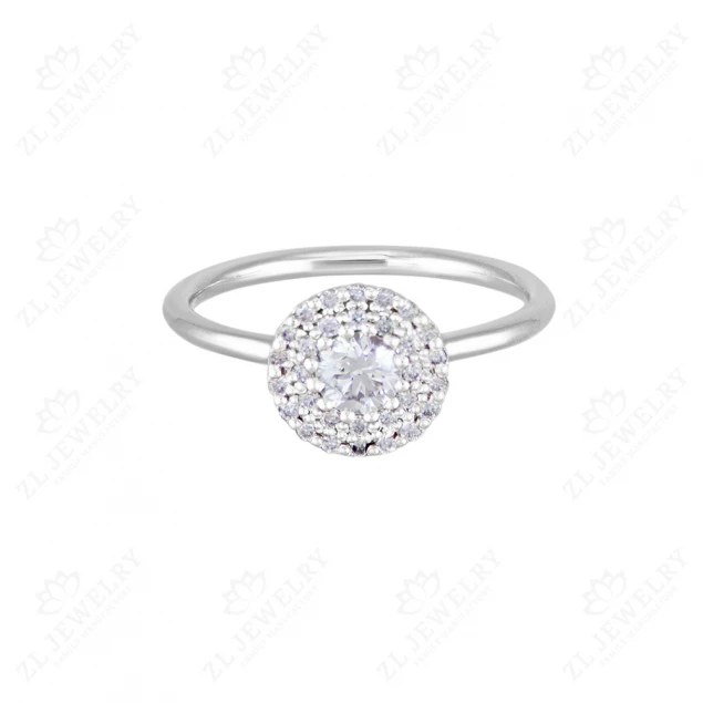 Ring &quot;Turn&quot; with diamonds Photo-1