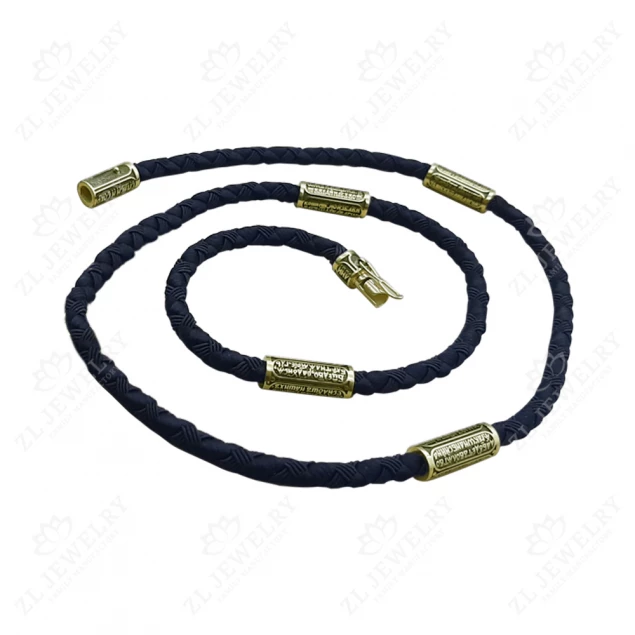 Prayer rope in lemon gold