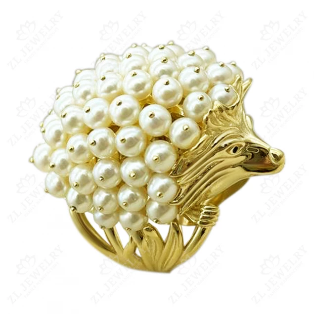 &quot;Hedgehog&quot; ring