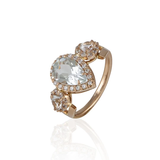 Golden ring &quot;Crown of the Sun&quot;