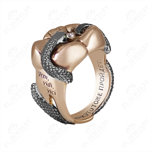 Ring &quot;Tooth and wisdom&quot;