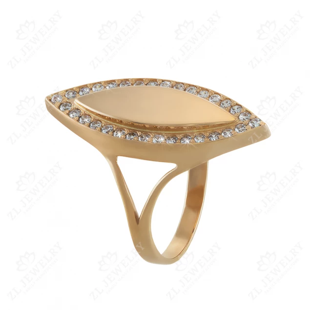 Ring &quot;Roksolana&quot; with diamonds