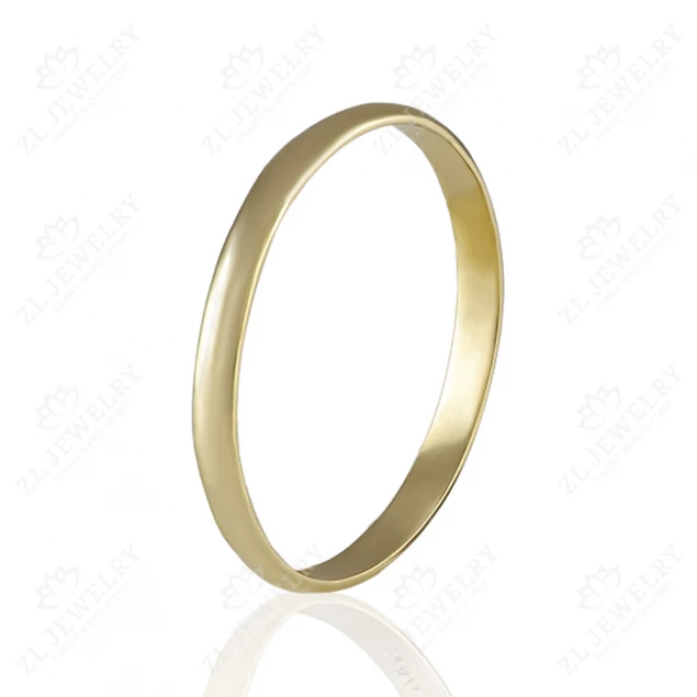 Wedding rings &quot;Classic&quot; in lemon gold Photo-1