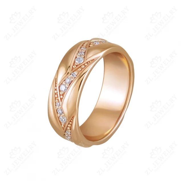 Wedding rings &quot;Diamond weave&quot; Photo-1