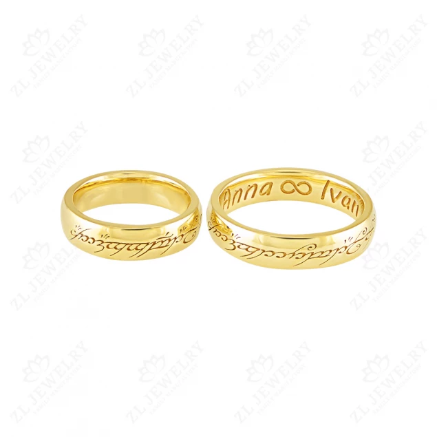 Wedding ring "Secret cipher" Photo-3