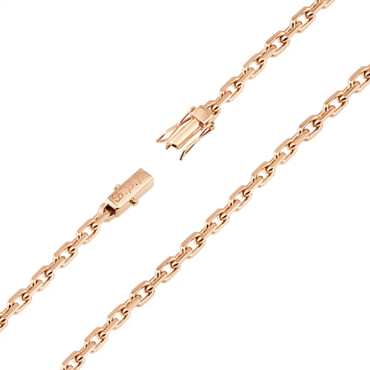 Anchor weave chain with lock - box