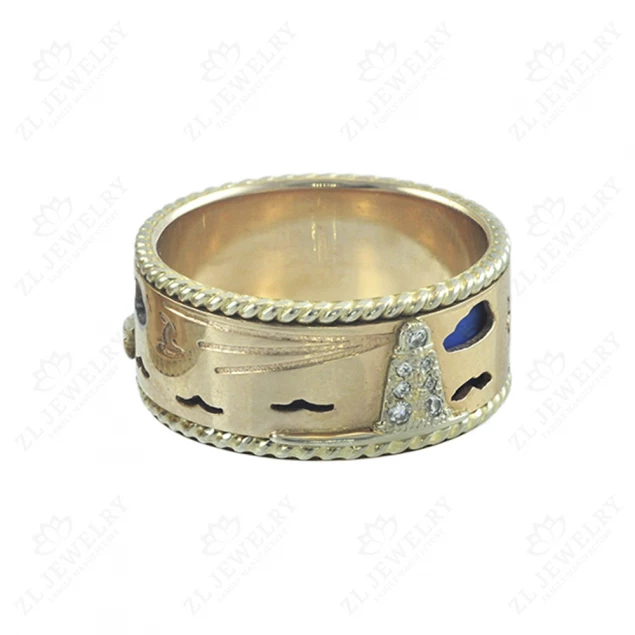 Wedding rings &quot;Lighthouse and Ship&quot;