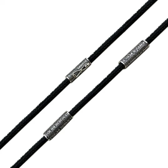Rope with prayers &quot;Our Father&quot;, 4 mm