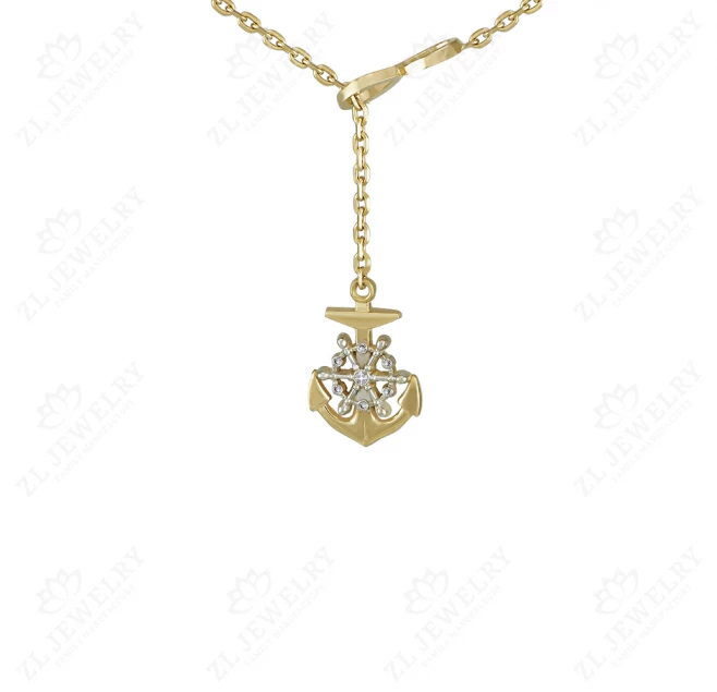 Necklace "Anchor" Photo-1