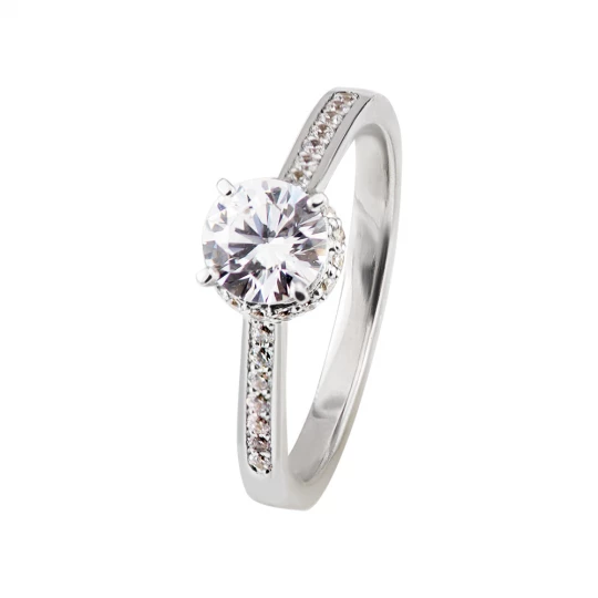 &quot;Flight of sparkling stars&quot; еngagement ring