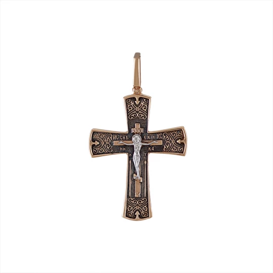 Cross with patterns