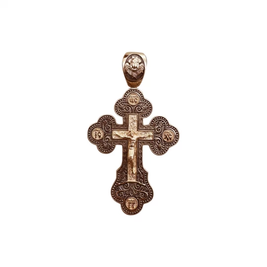 Cross with patterns
